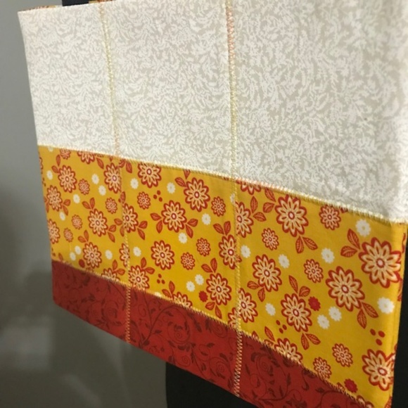 Handmade Small Girls Quilted Tote Bag - Picture 2 of 3